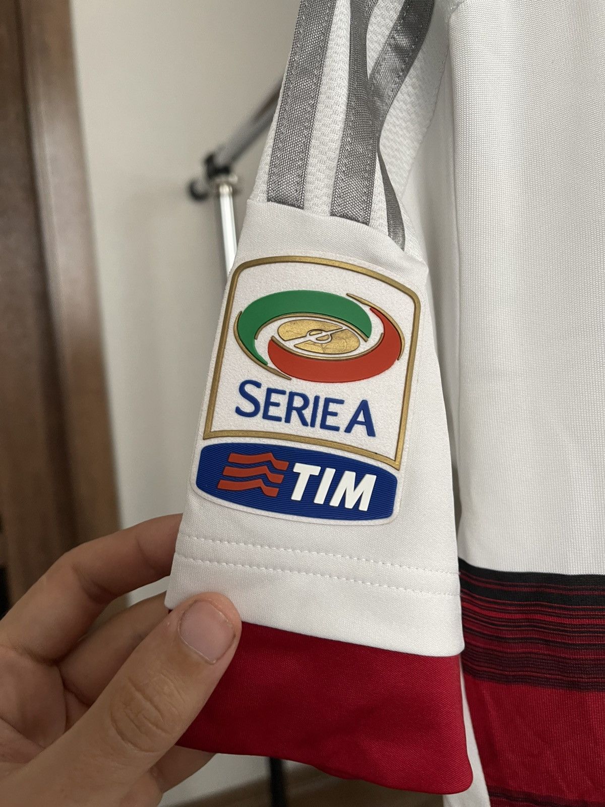 Adidas 2015/2016 AC Milan Bacca Adidas Soccer Jersey T-Shirt Size US S / EU 44-46 / 1 - 11 Thumbnail