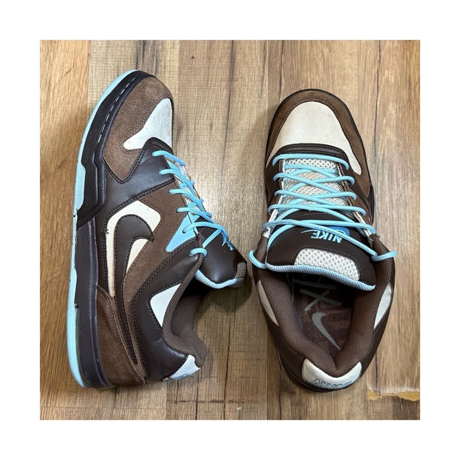 Nike 2008 Nike Dunk Low NYX Baroque Chocolate Brown Size US 9.5 / EU 42-43 - 1 Thumbnail