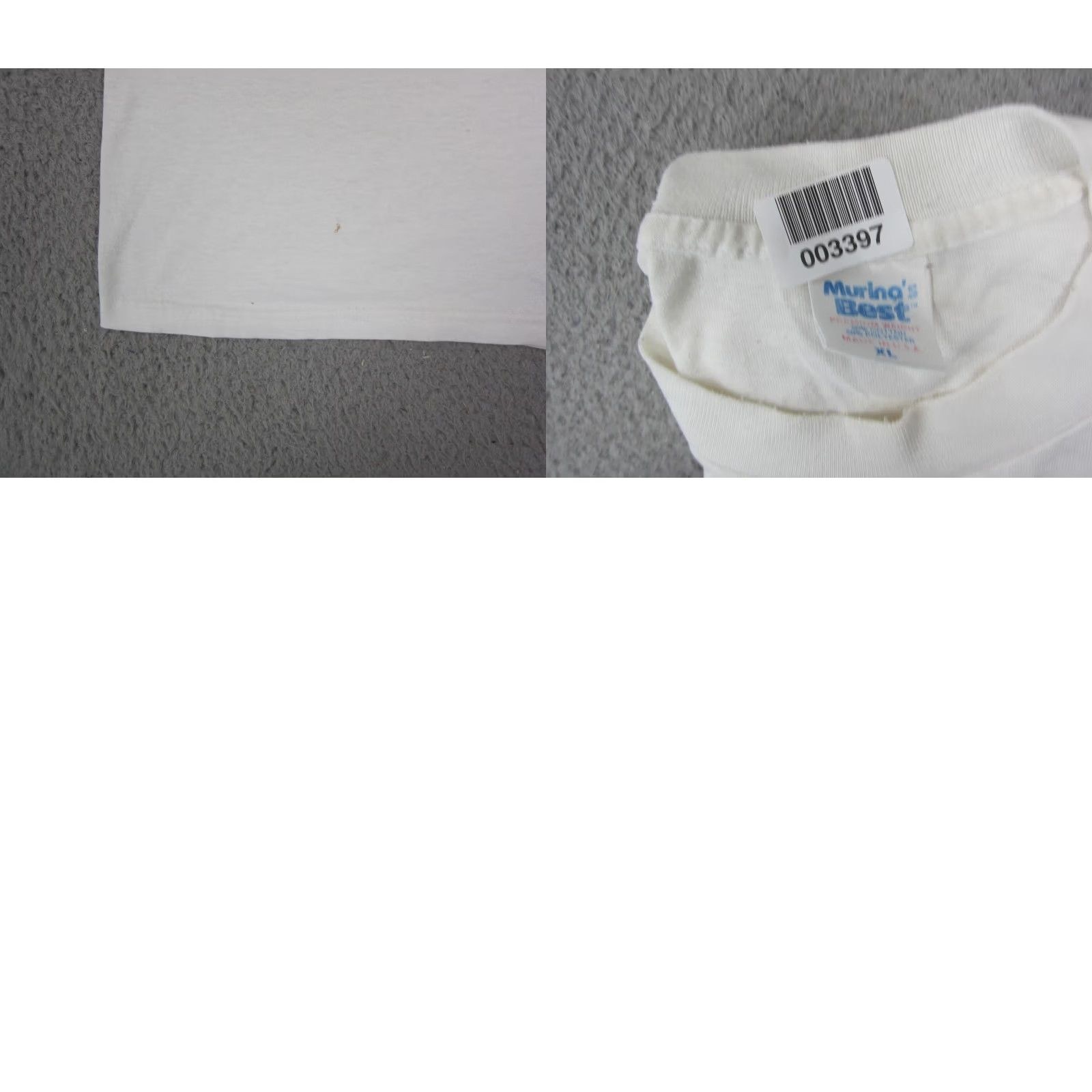 Vintage Vintage Murina's Best Quad City Times Shirt Mens XL White Bix 7 Davenport Marathon Size US XL / EU 56 / 4 - 9 Thumbnail