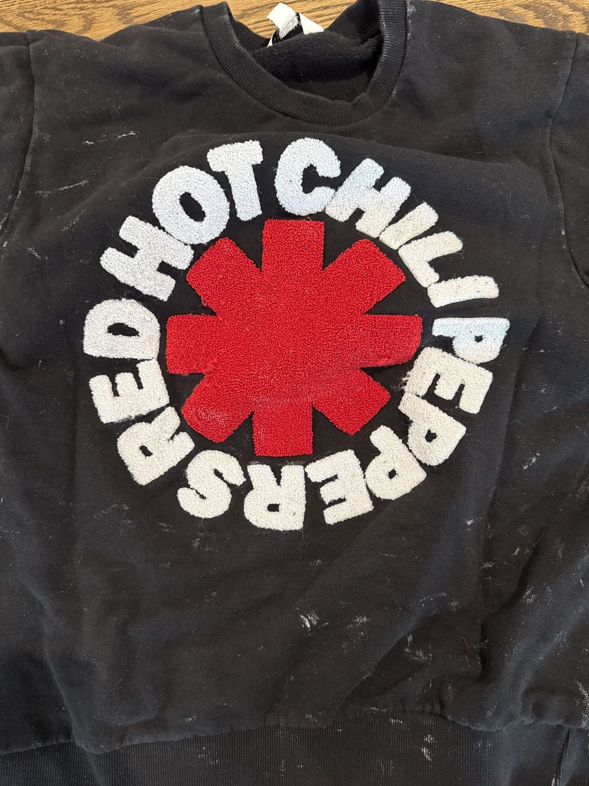 Eleven Paris Eleven Paris, Red Hot Chili Peppers Black Crewneck Sweater Size US M / EU 48-50 / 2 - 3 Thumbnail