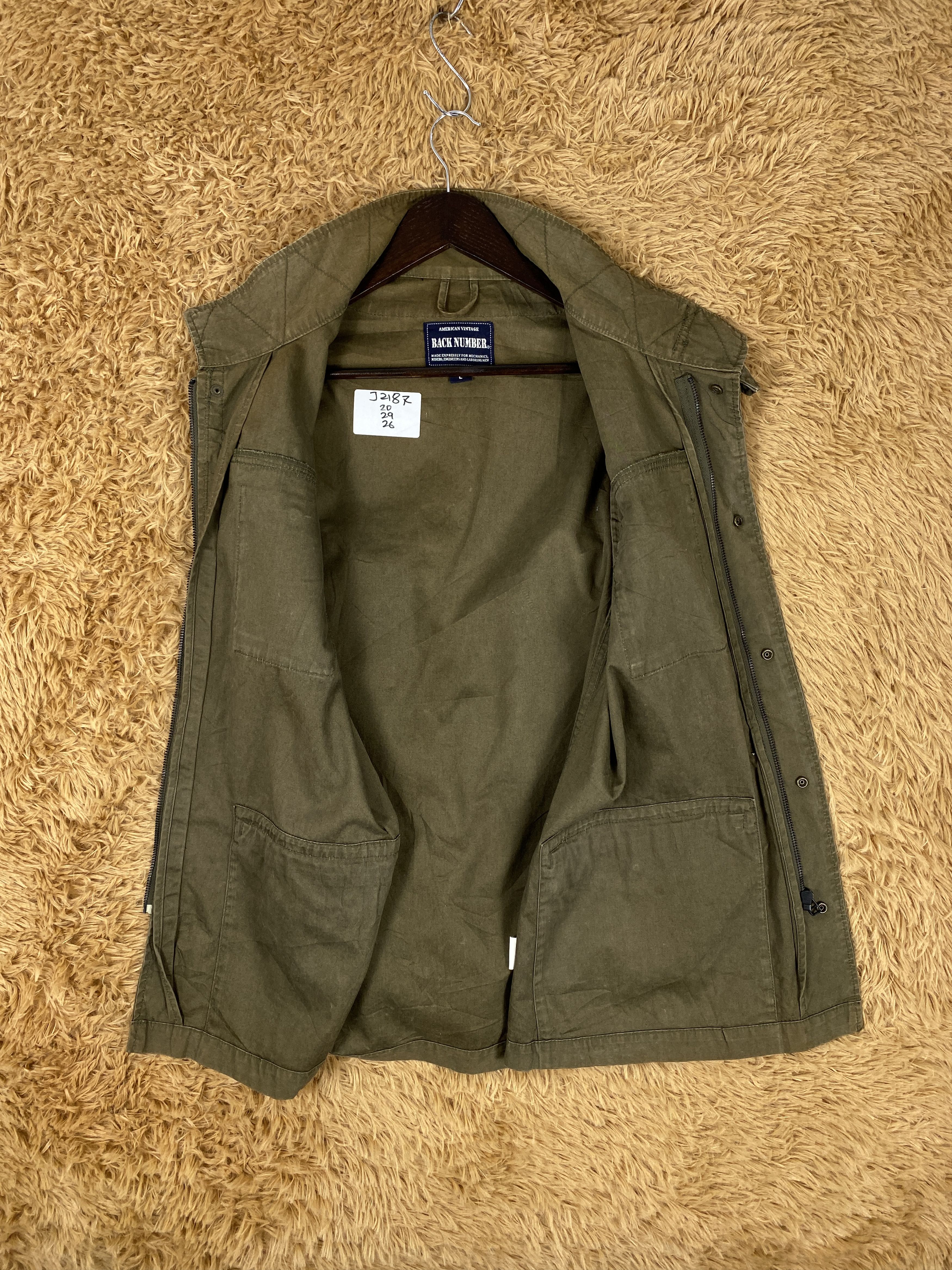 Japanese Brand Vintage Back Number Military Jacket J2187 Size US S / EU 44-46 / 1 - 6 Thumbnail