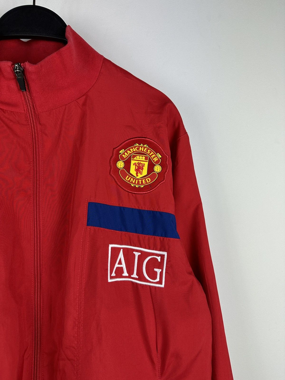 Nike × Vintage Vintage Manchester United Nike Soccer Jacket Size US M / EU 48-50 / 2 - 6 Thumbnail