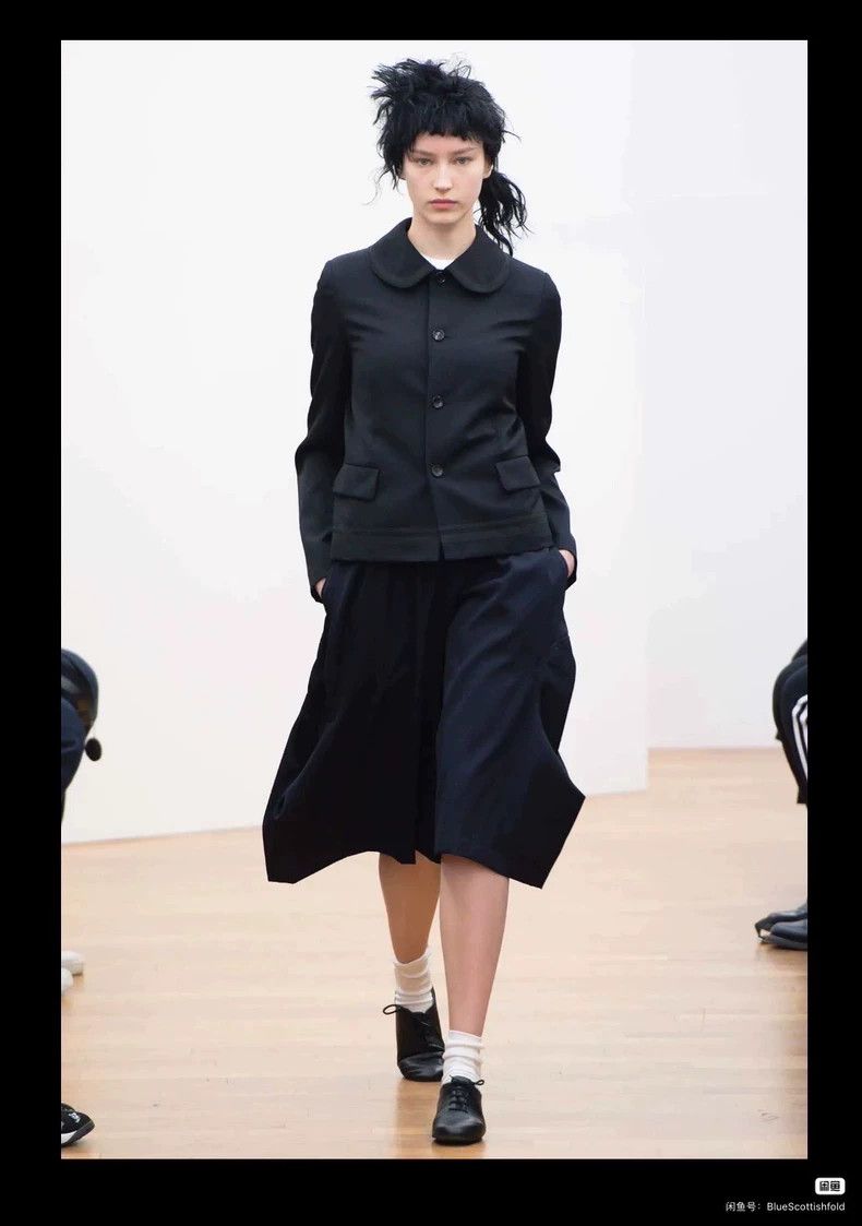 Comme des Garcons Comme Des Garcons Navy Collar Jacket Size XS / US 0-2 / IT 36-38 - 1 Thumbnail