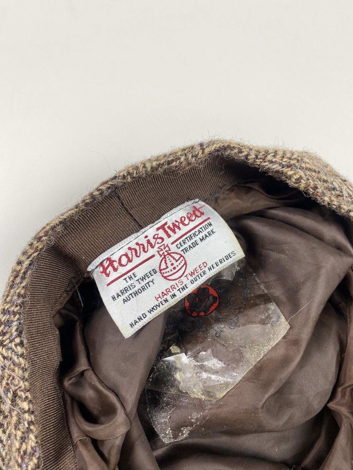 Harris Tweed × Vintage Harris Tweed vintage herringbone wool flat cap size M Size ONE SIZE - 8 Thumbnail