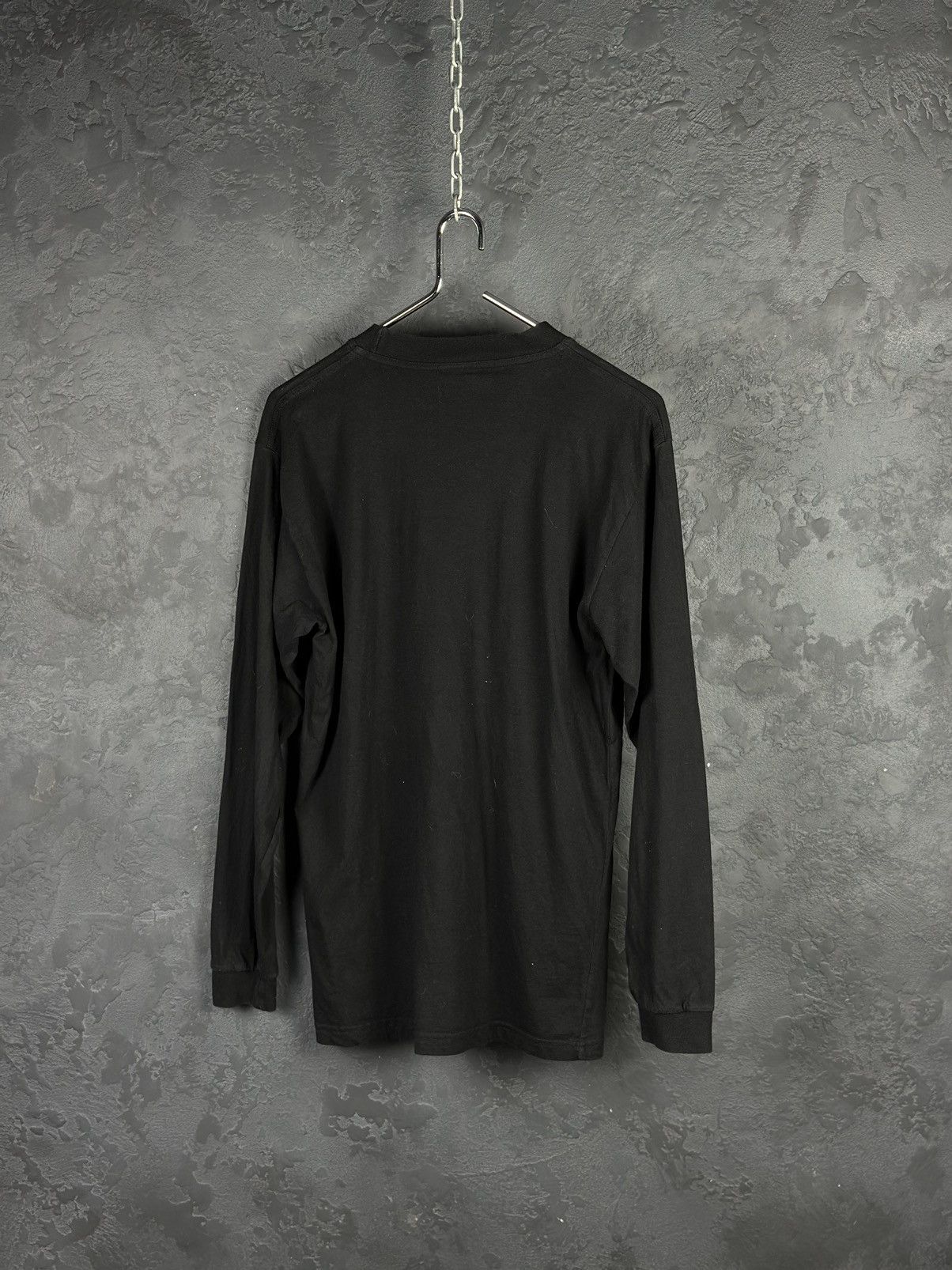 Designer × Versace × Vintage 90s Vintage Versace Intensive Embroidered Logo Long Sleeve Size US L / EU 52-54 / 3 - 3 Thumbnail
