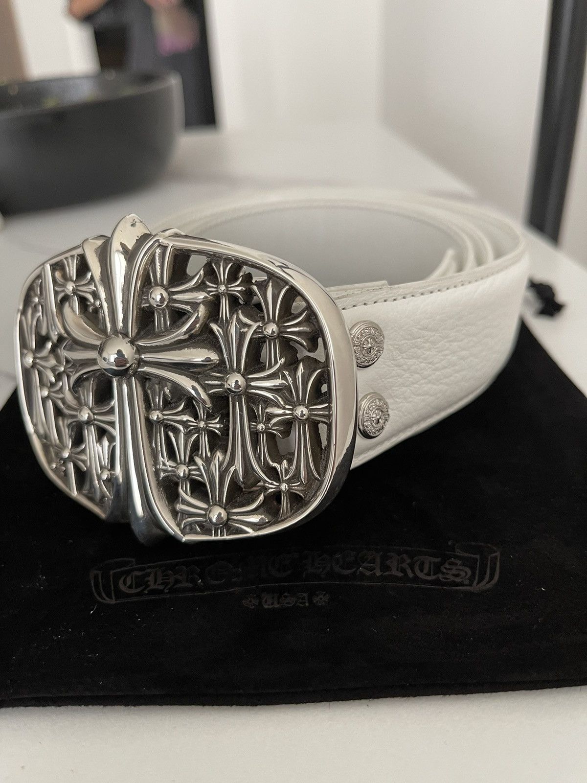Luxus Chrome Hearts Belt Ebenbild