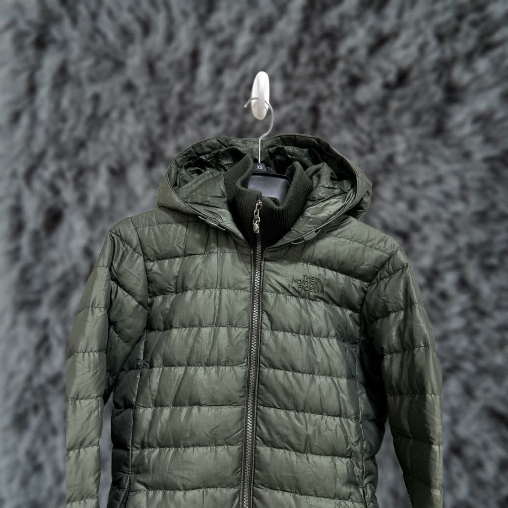The North Face The North Face Puffer Jacket Womens XS Green Down Full Zip Parka Size XS / US 0-2 / IT 36-38 - 1 Thumbnail