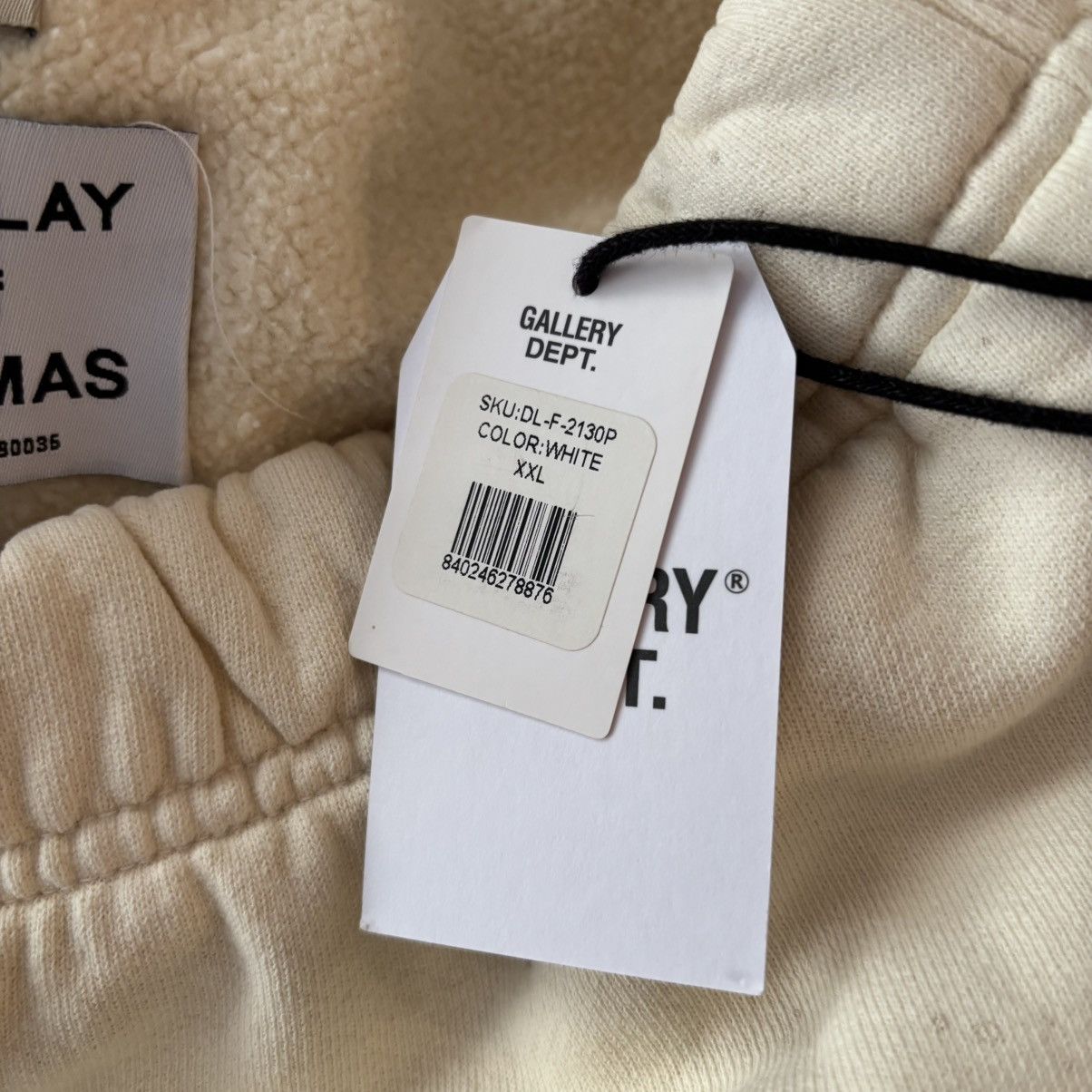Gallery Dept. Gallery Dept Cream Paint Splattered Flare Sweats Size XXL Size US 38 / EU 54 - 4 Thumbnail