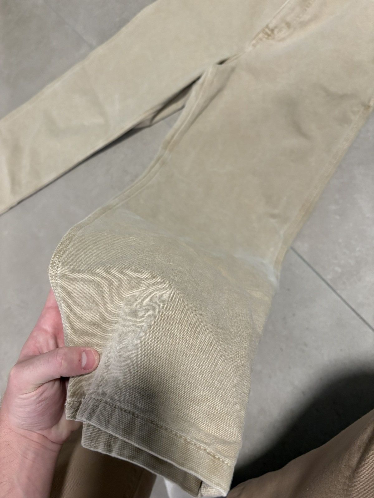 Carhartt Wip Carhartt WIP simple pant tan/beige 33x32 Size US 32 / EU 48 - 3 Thumbnail