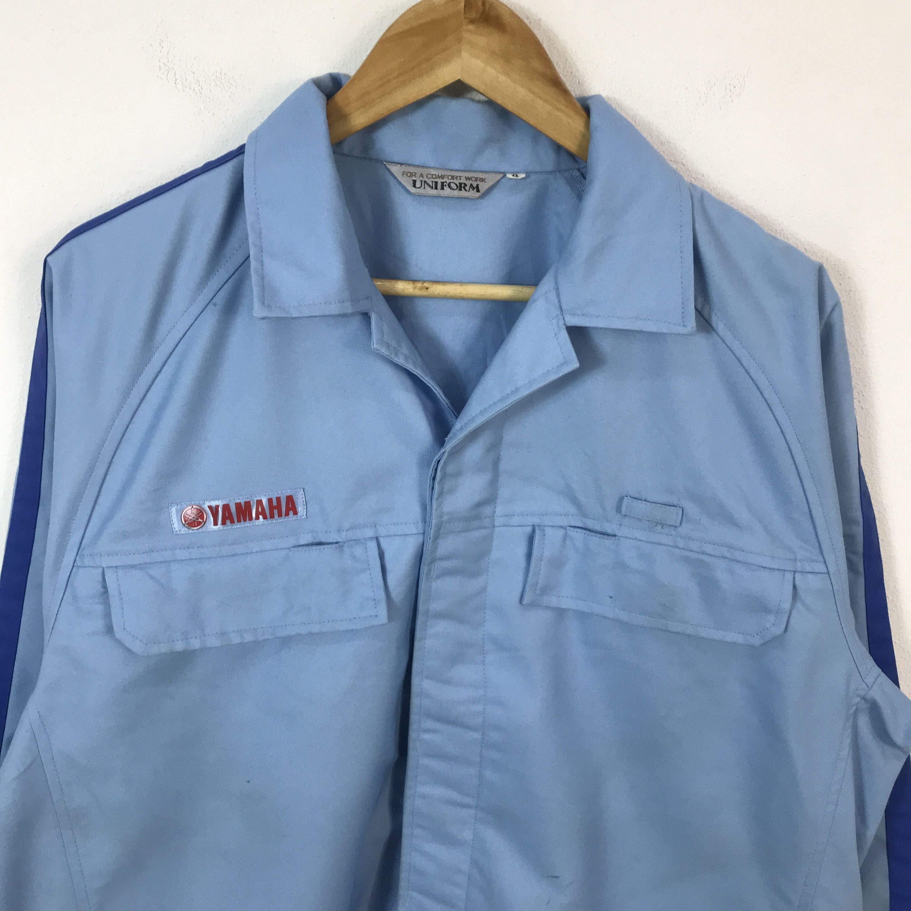 Japanese Brand Vtg yamaha motorsport button jacket Size US L / EU 52-54 / 3 - 3 Thumbnail