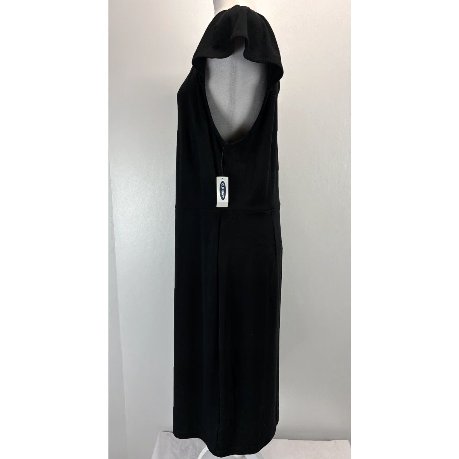 Old Navy Old Navy Black Dress, Extra Large, XL, Capsule, Knee Length, Cap Sleeve Size XL / US 12-14 / IT 48-50 - 2 Thumbnail