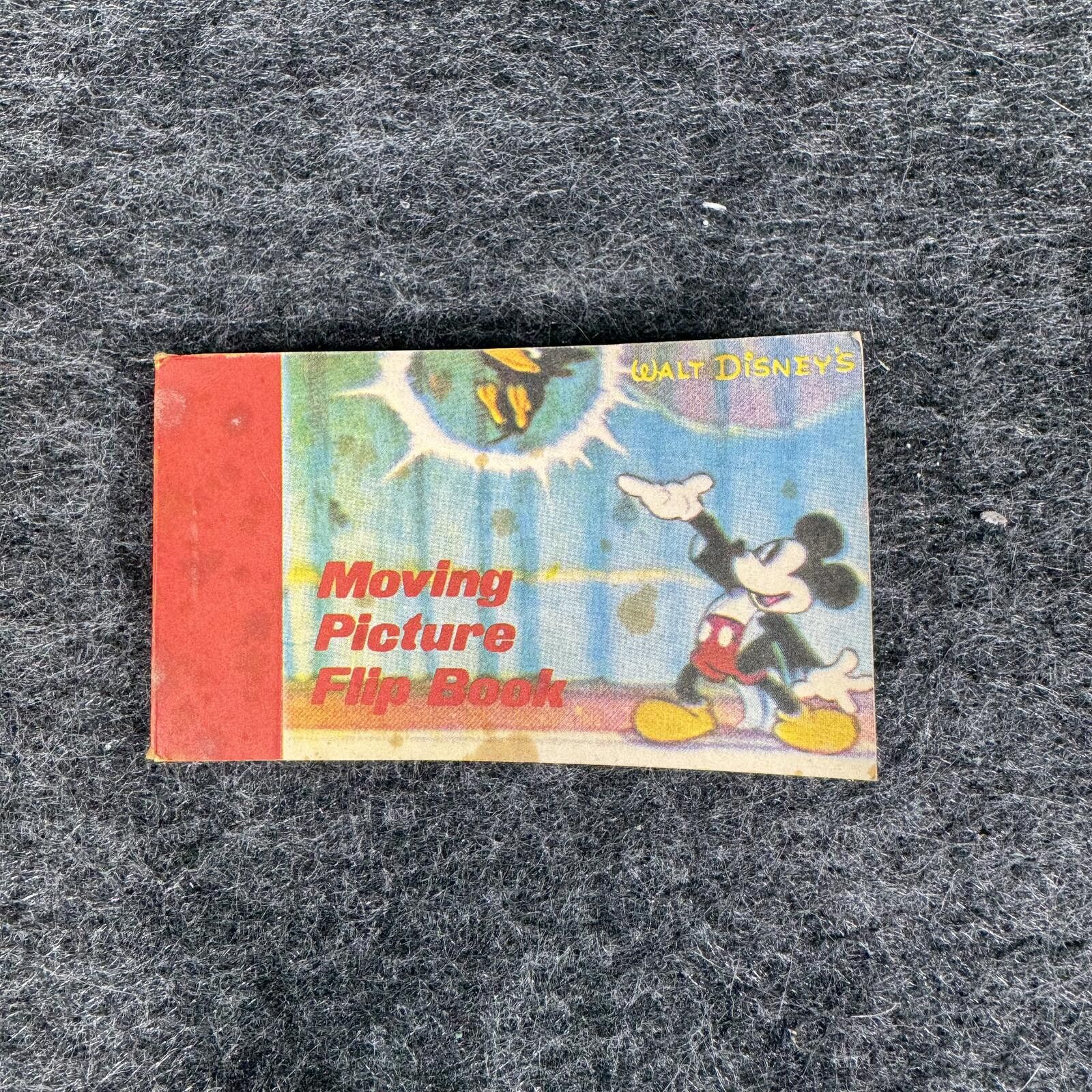 Other Disney Book Walt Disney Moving Picture Magic Mickey Mouse Size ONE SIZE - 3 Thumbnail