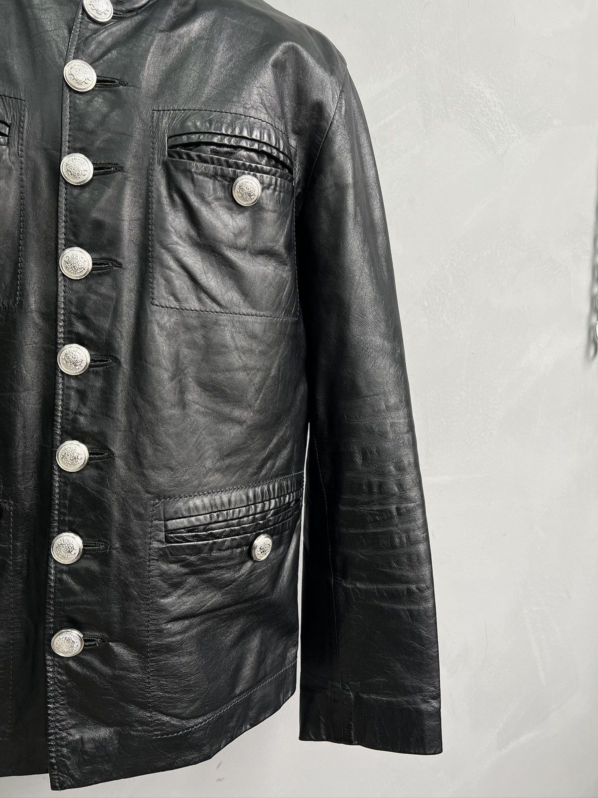PPFM Black hysteric glamour Jacket Vintage napoleon Biker 90s Size US M / EU 48-50 / 2 - 3 Thumbnail