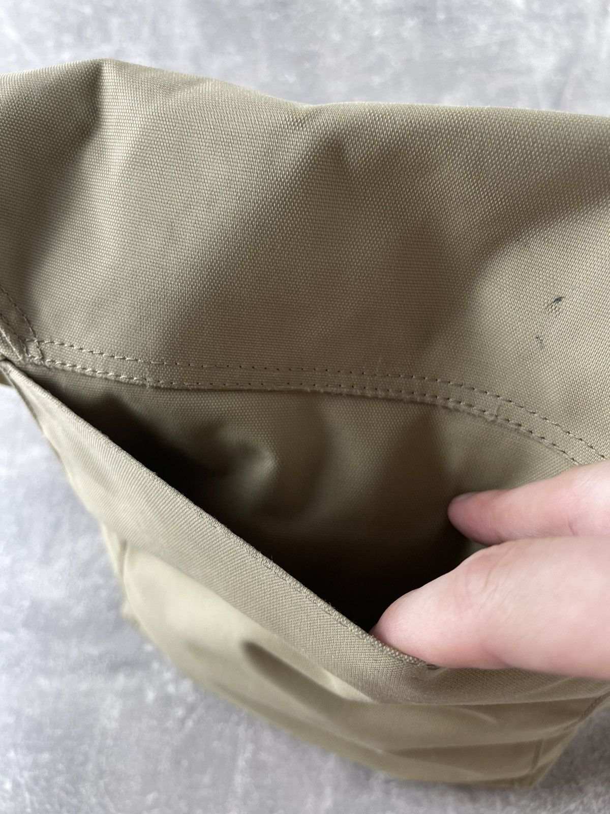 Lacoste Lacoste Canvas Messenger Crossbody Bag Shoulder Satchel Logo Size ONE SIZE - 10 Thumbnail