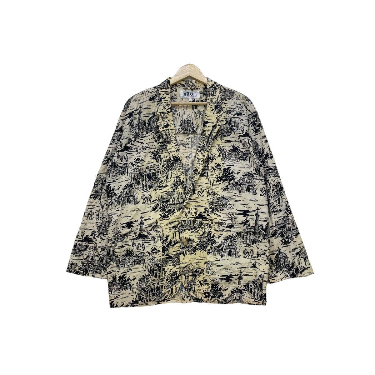 Designer × Japanese Brand Japanese Brand Neo Art Design Full Print Light Jacket Size US M / EU 48-50 / 2 - 1 Thumbnail
