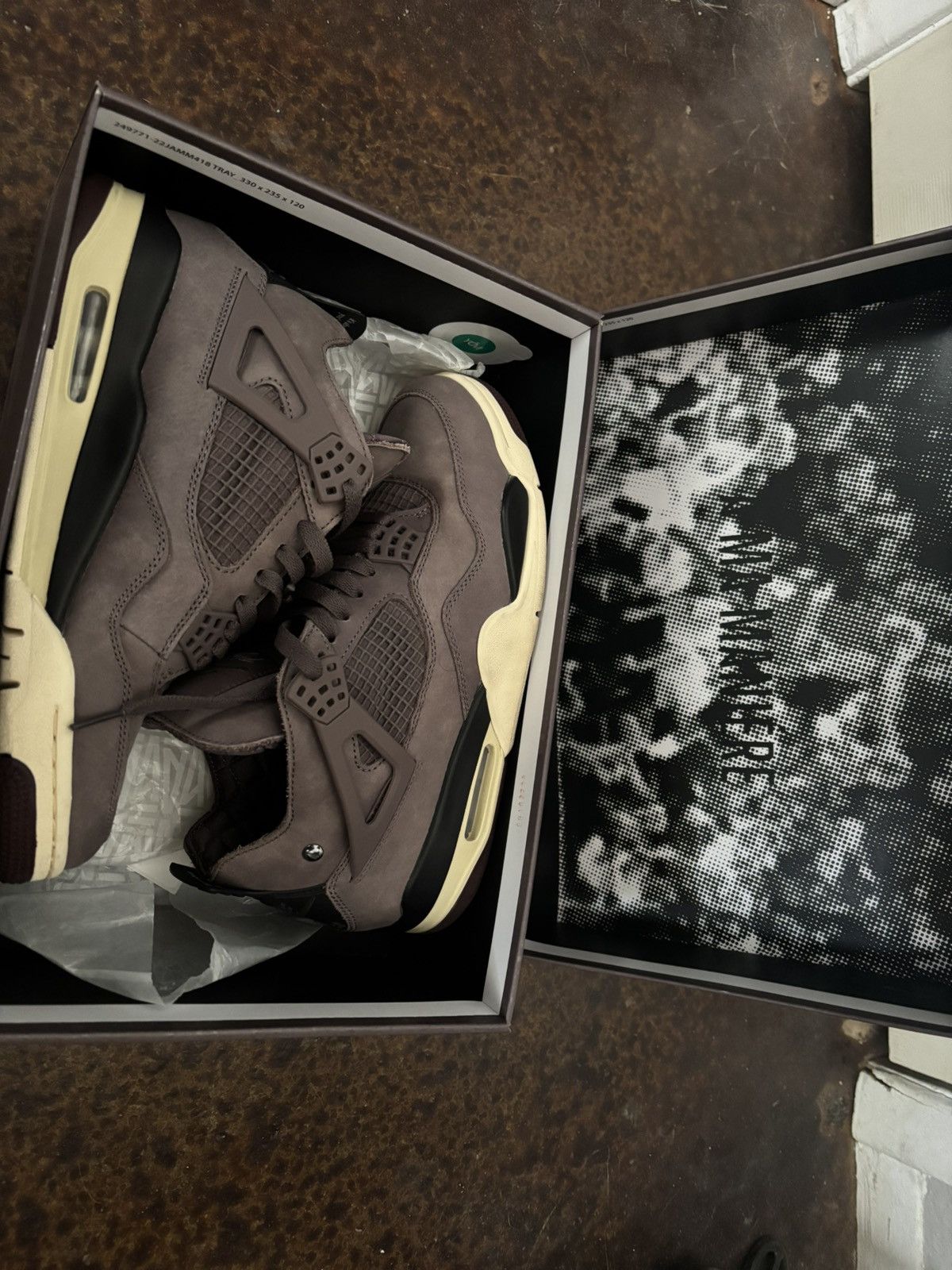 A Ma Maniere × Jordan Brand × Nike Jordan 4 retro x a ma maniere violet ore Size US 9 / EU 42 - 1 Thumbnail