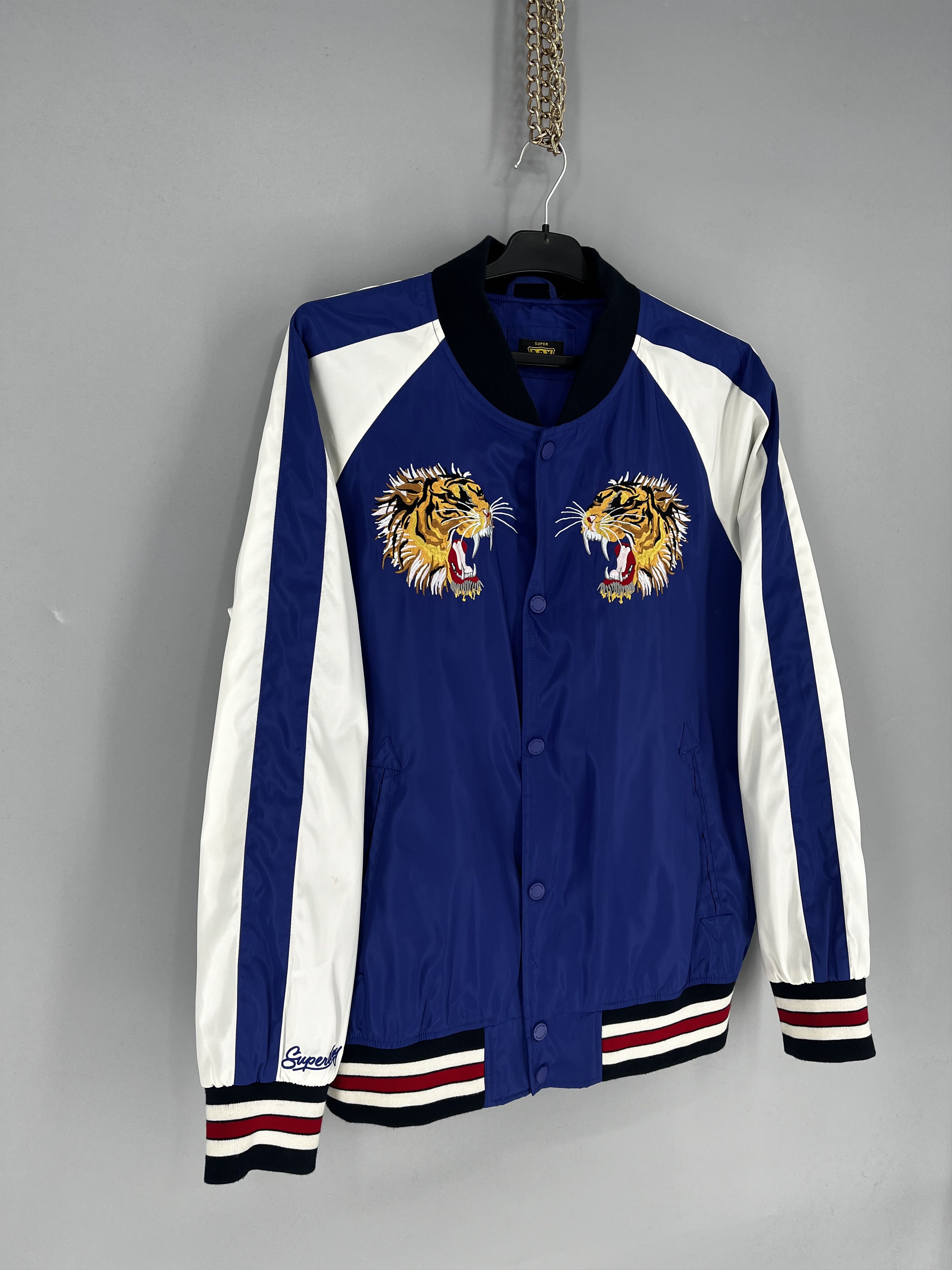 Japanese Brand Superdry Japan Suika Bomber Jacket - Mens Jackets Size US L / EU 52-54 / 3 - 2 Thumbnail