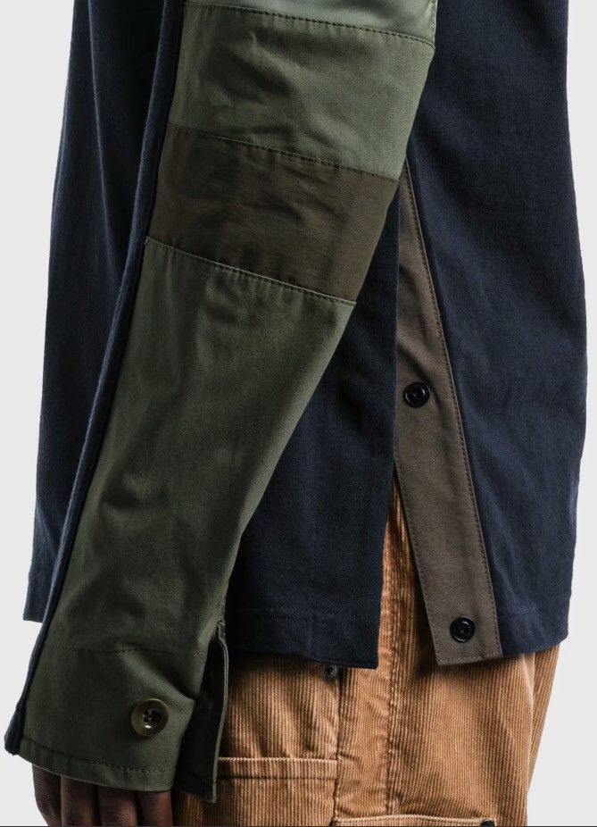 Sacai Sacai S/S 21 Oxford Sweater Size US M / EU 48-50 / 2 - 3 Thumbnail