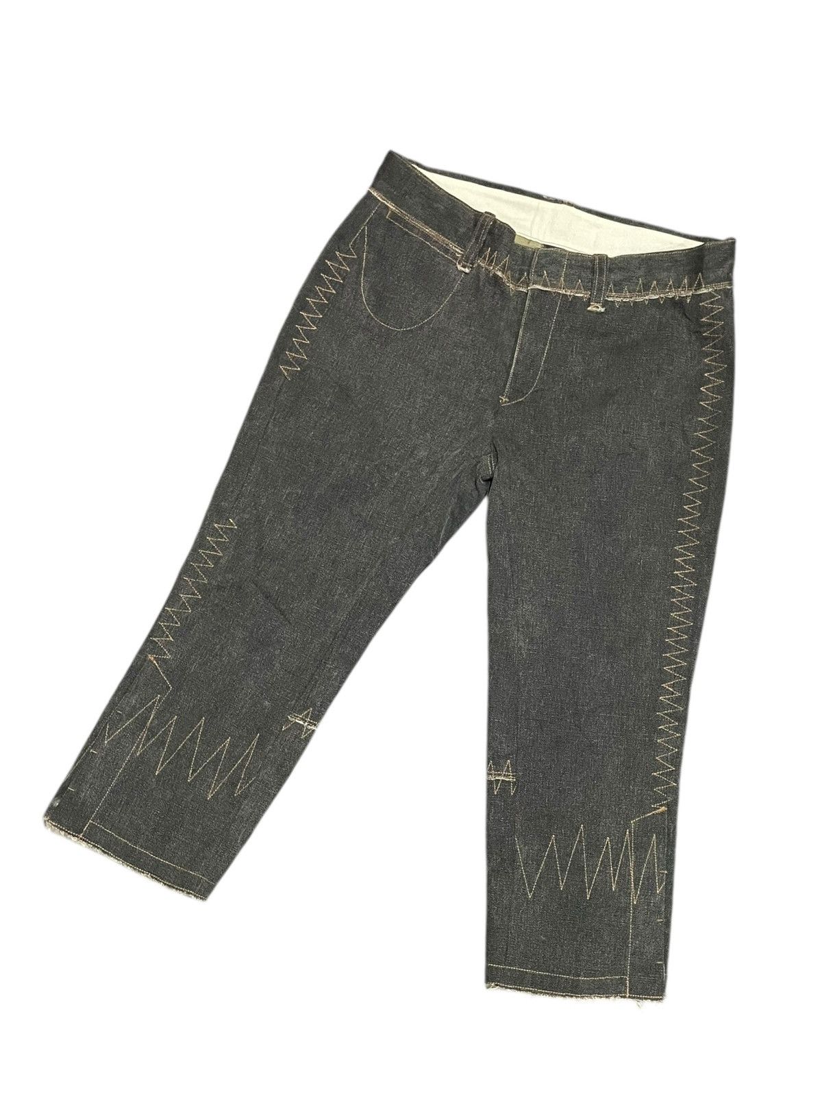 Tsumori Chisato Issey Miyake Tsumori Chisato Capris Jeans Size 30" / US 8 / IT 44 - 5 Thumbnail