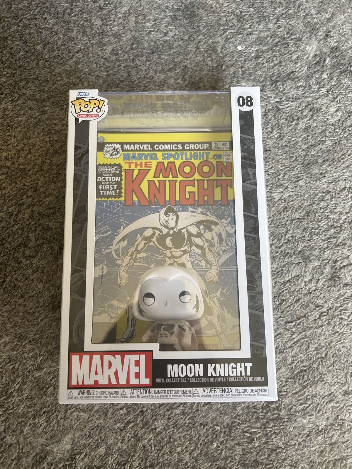 Marvel Comics Funko Pop! Moon Knight Vinyl Collectible Size ONE SIZE - 1 Thumbnail