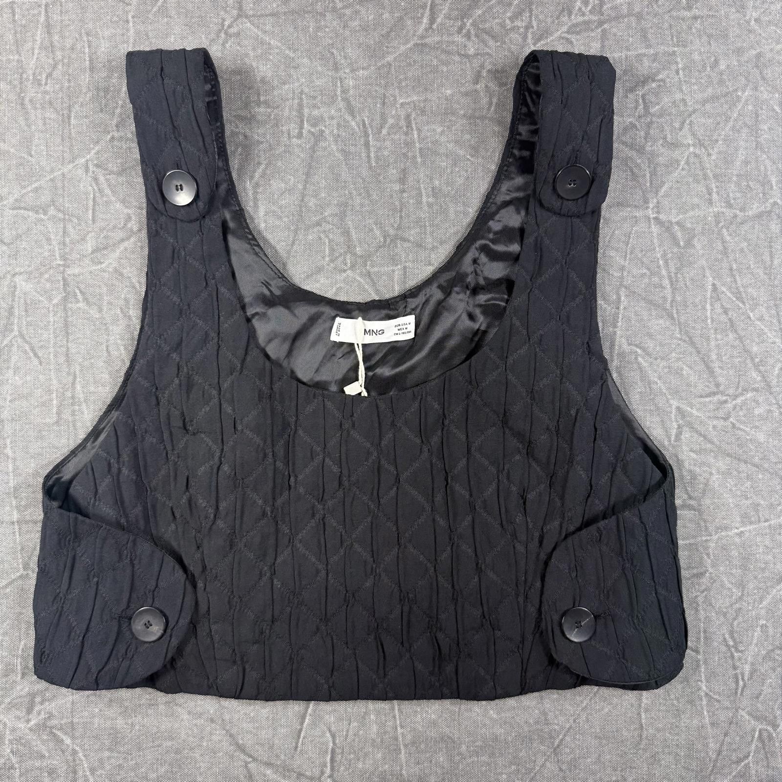 Other MNG by Mango Shirt Women's M Black NWT Size M / US 6-8 / IT 42-44 - 1 Thumbnail