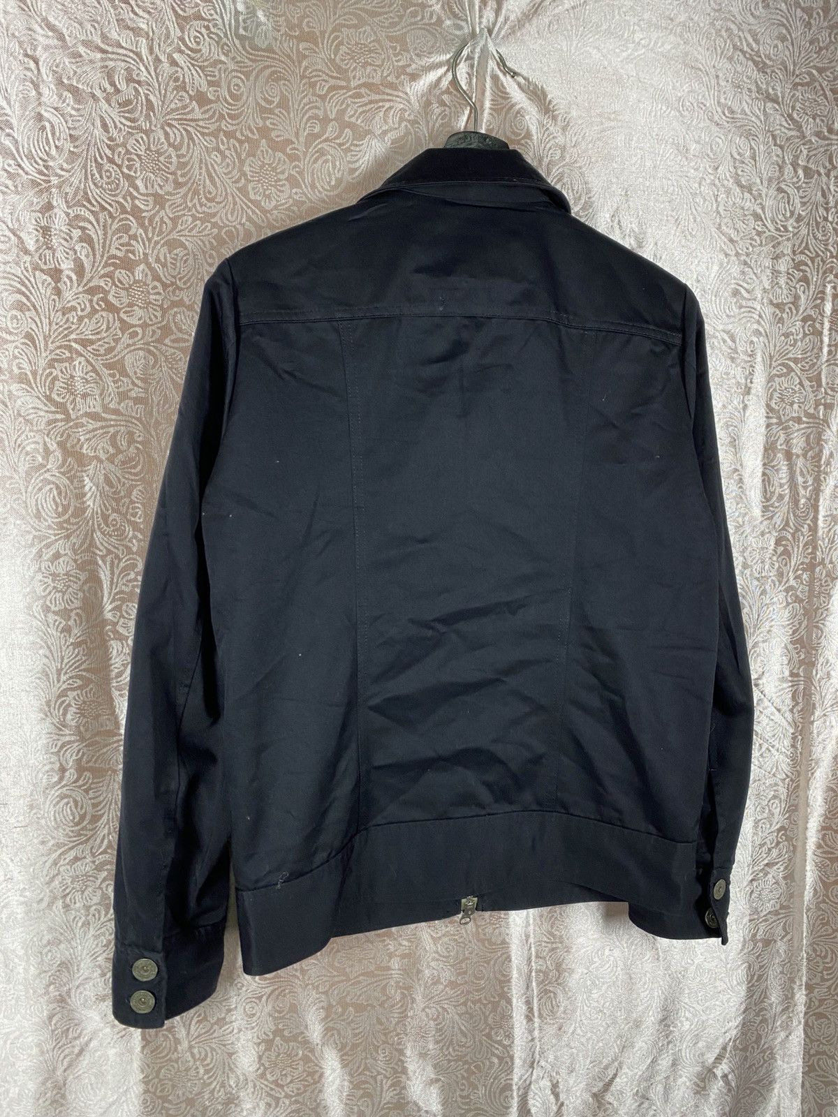 JACKROSE Jackrose Black Trucker Jacket Zip Streetwear Workwear Style Size US S / EU 44-46 / 1 - 10 Thumbnail