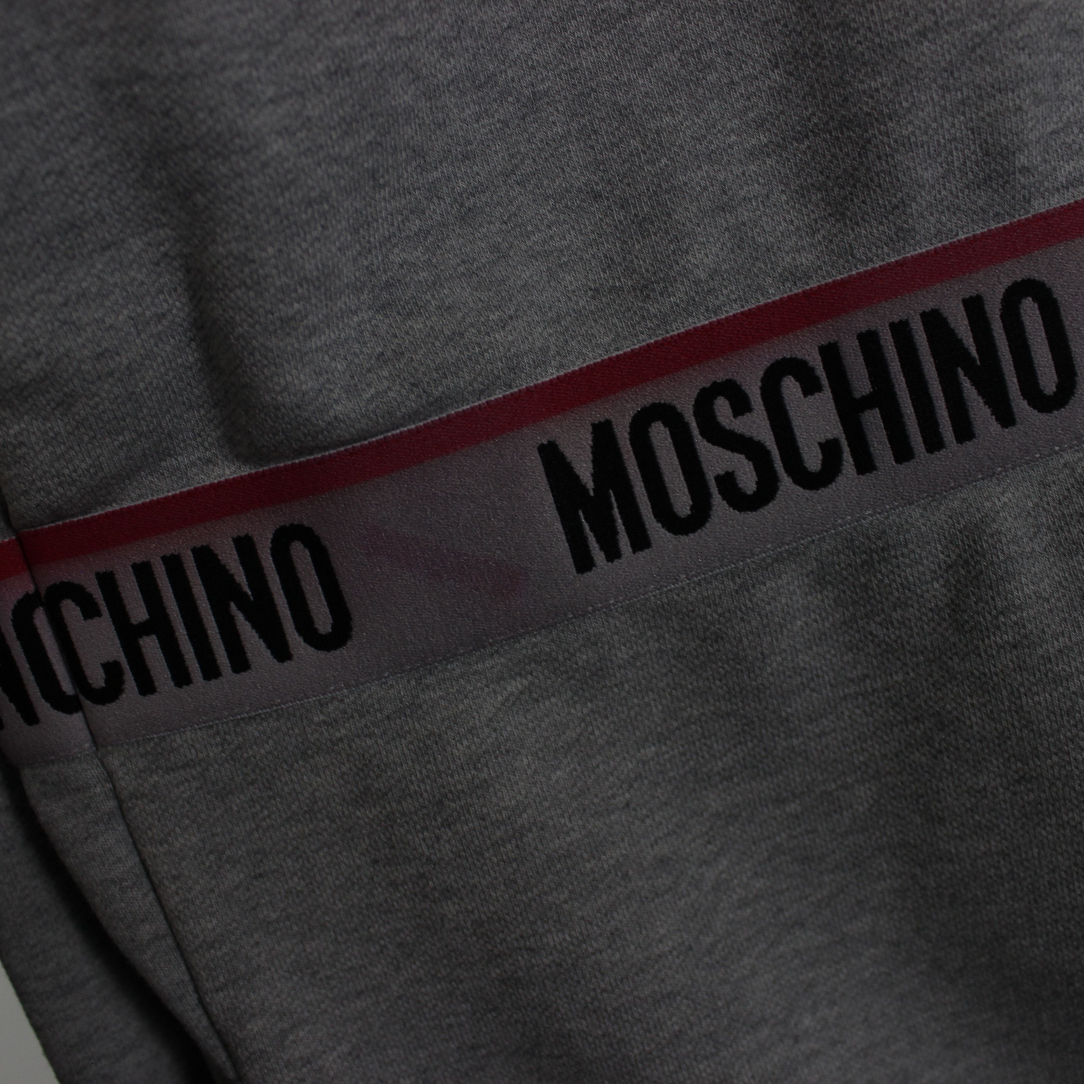 Moschino Moschino underwear hoodie men logo M gray Size US M / EU 48-50 / 2 - 9 Thumbnail