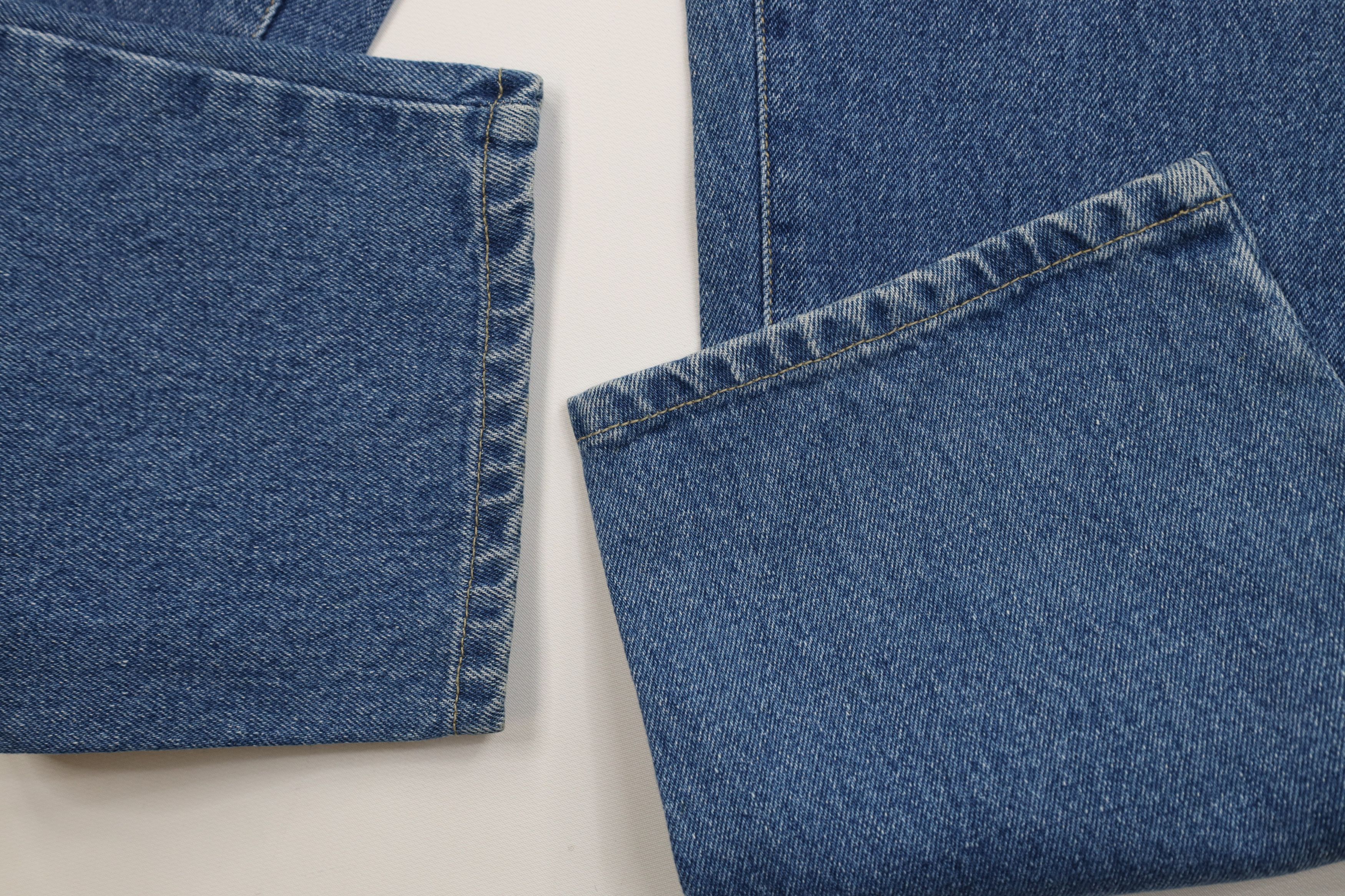 Columbia Deadstock Vintage 90s Columbia Fit Tapered Leg Denim Jeans Size 38" / US 16 / IT 52 - 5 Thumbnail