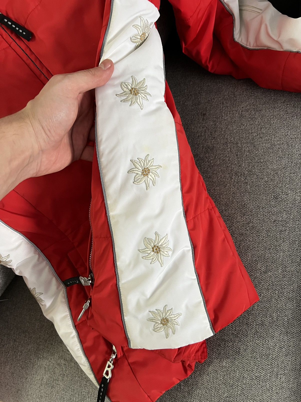 Bogner Vintage Bogner Women's Premium Ski Jacket Red White Size S / US 4 / IT 40 - 21 Thumbnail
