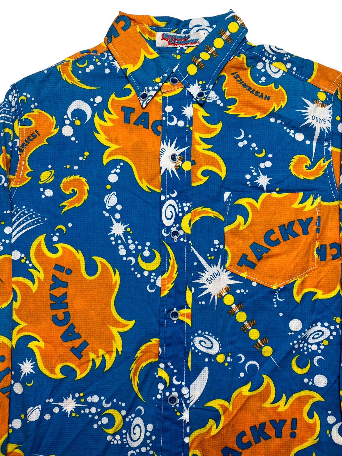 Hysteric Glamour 1990s Hysteric Glamour - Tacky Flame Shirt Size US M / EU 48-50 / 2 - 4 Thumbnail