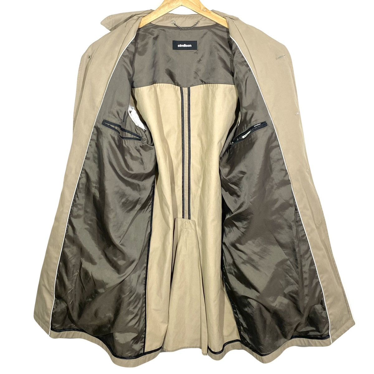 Strellson Trench Coat Court Casual Style Beige Strellson Size US S / EU 44-46 / 1 - 4 Thumbnail