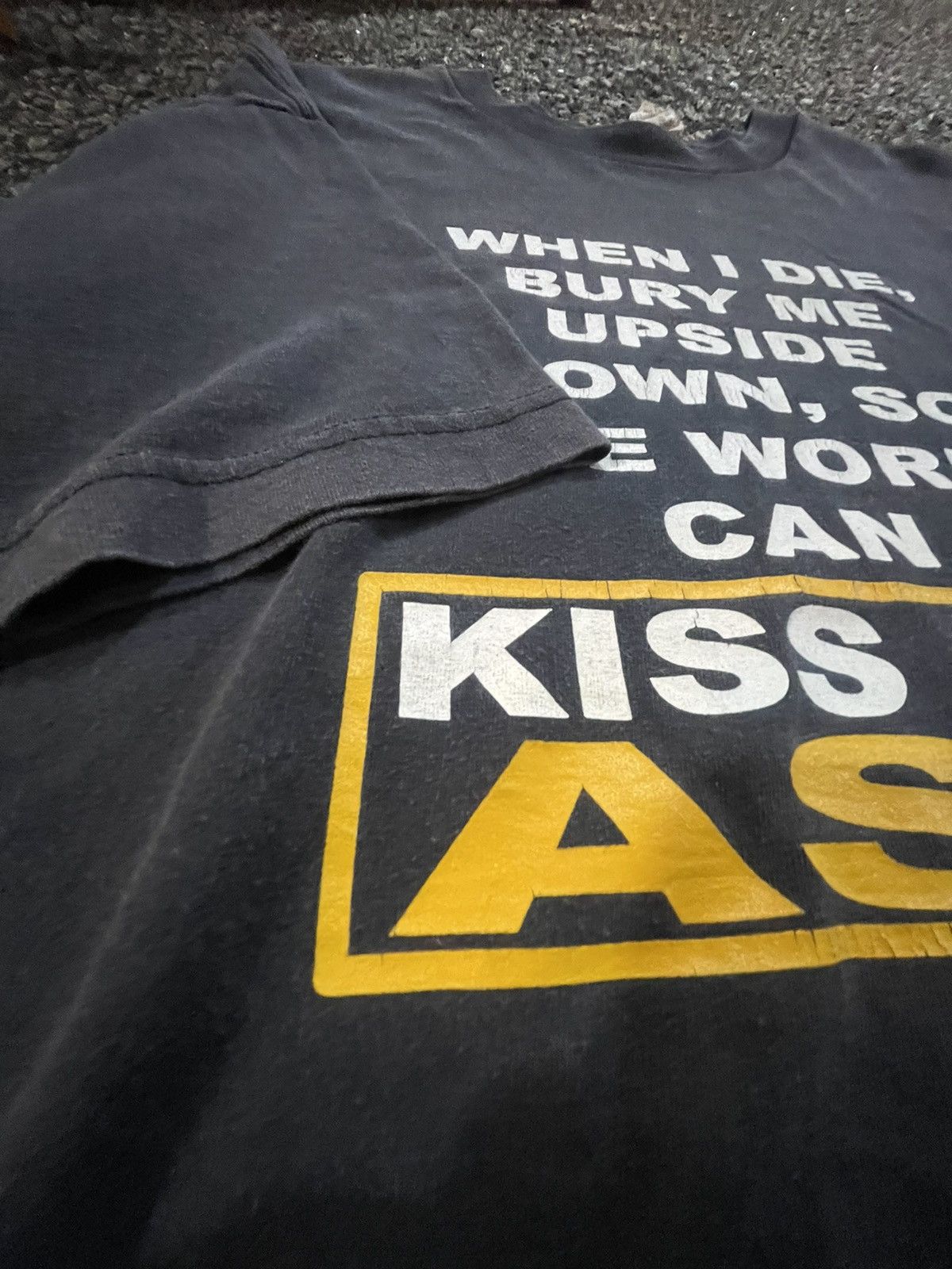 Band Tees × Vintage KISS MY ASS , tee Size US XL / EU 56 / 4 - 5 Thumbnail