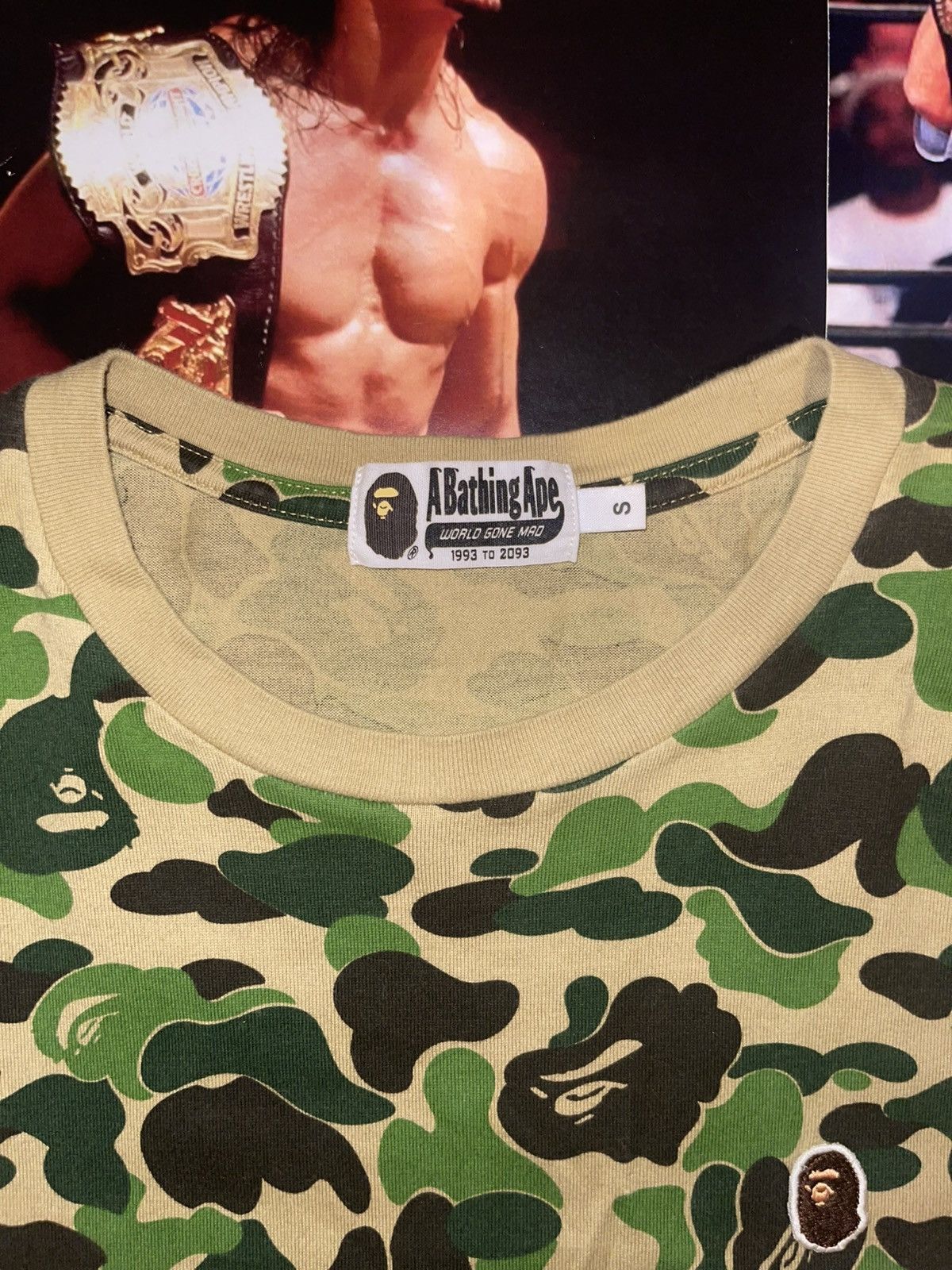 Bape Bape ABC Camo Ape Head One Point Tee (S) Size US S / EU 44-46 / 1 - 6 Thumbnail