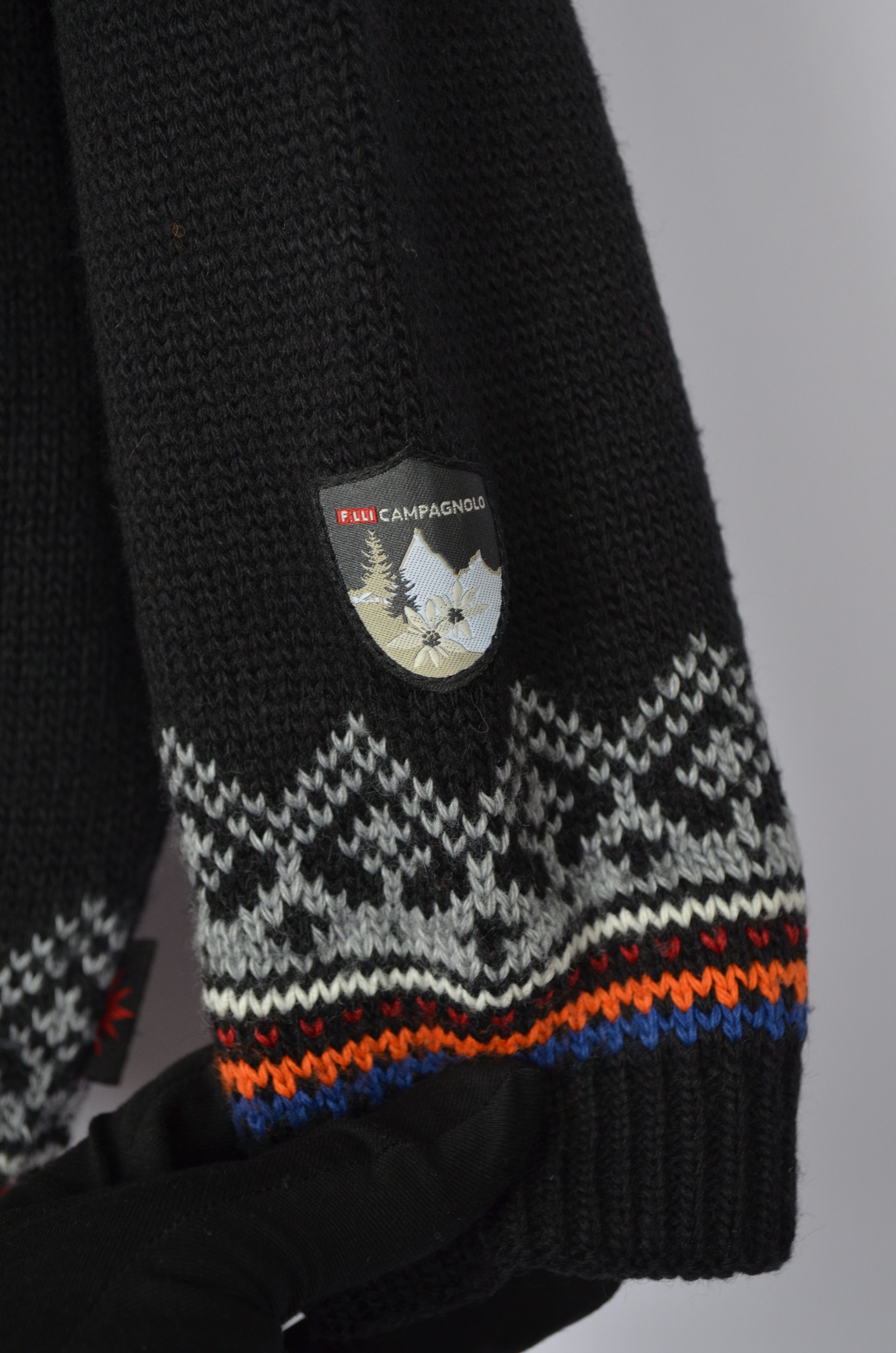 Dale Of Norway × Vintage F.LLI CAMPAGNOLO Multi Fair Isle 1/4 Zip Wool Knit Insulated Size US L / EU 52-54 / 3 - 7 Thumbnail