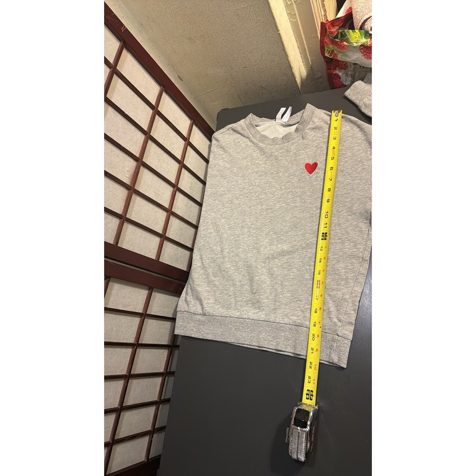 Divided LOT-Divided LOVE Sweatshirt Woman’s Size Small Gray,Black Size S / US 4 / IT 40 - 10 Thumbnail