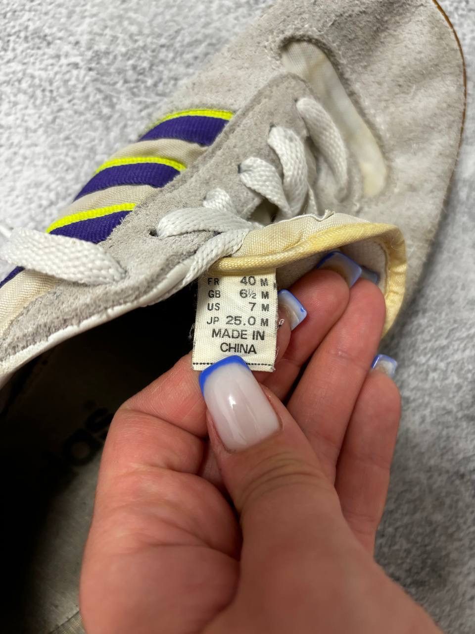 Adidas × Vintage Adidas vintage 90s distressed low top sneakers Size US 7 / EU 40 - 12 Thumbnail