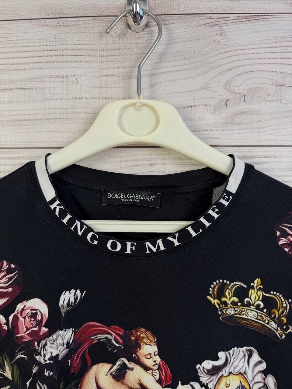 Dolce & Gabbana Dolce & Gabbana king of my life T-Shirt Size US M / EU 48-50 / 2 - 4 Thumbnail