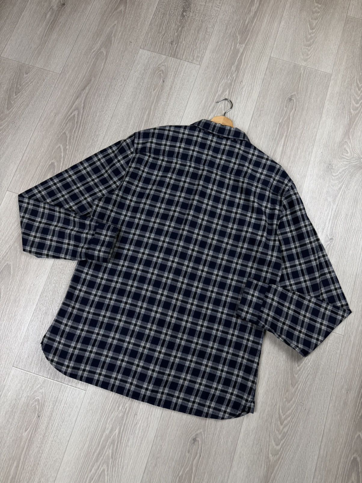 Allsaints Allsaints Oneida LS Shirt Light Flannel Checkered Size L Size US L / EU 52-54 / 3 - 9 Thumbnail