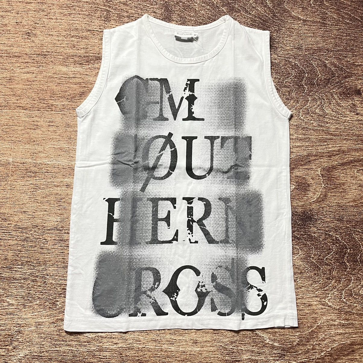 Japanese Brand Euphuistic cross sleeveless Size US M / EU 48-50 / 2 - 2 Thumbnail