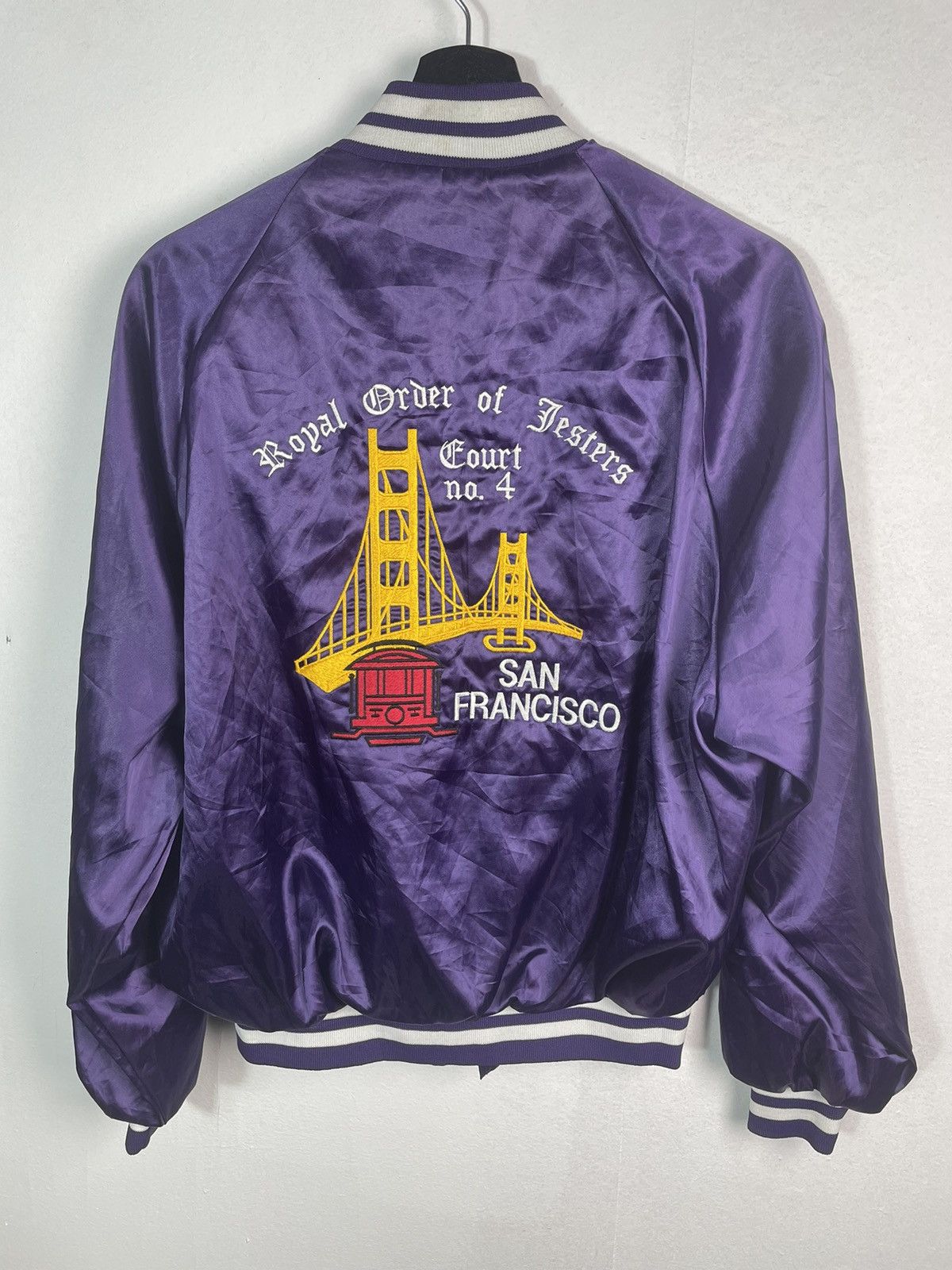 Vintage Vintage San Francisco Baseball Jackets Size US L / EU 52-54 / 3 - 3 Thumbnail