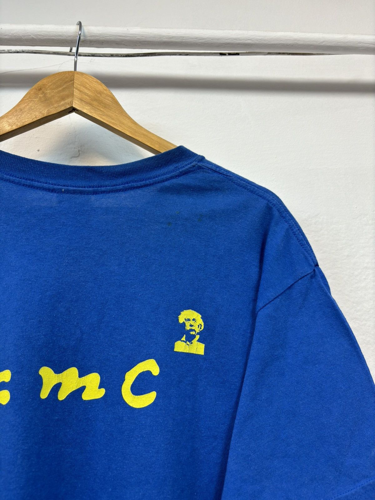 Rap Tees × Vintage Albert Einstein E=MC2 Tee Rap Vintage 90s 00s Math Usa Size US L / EU 52-54 / 3 - 3 Thumbnail