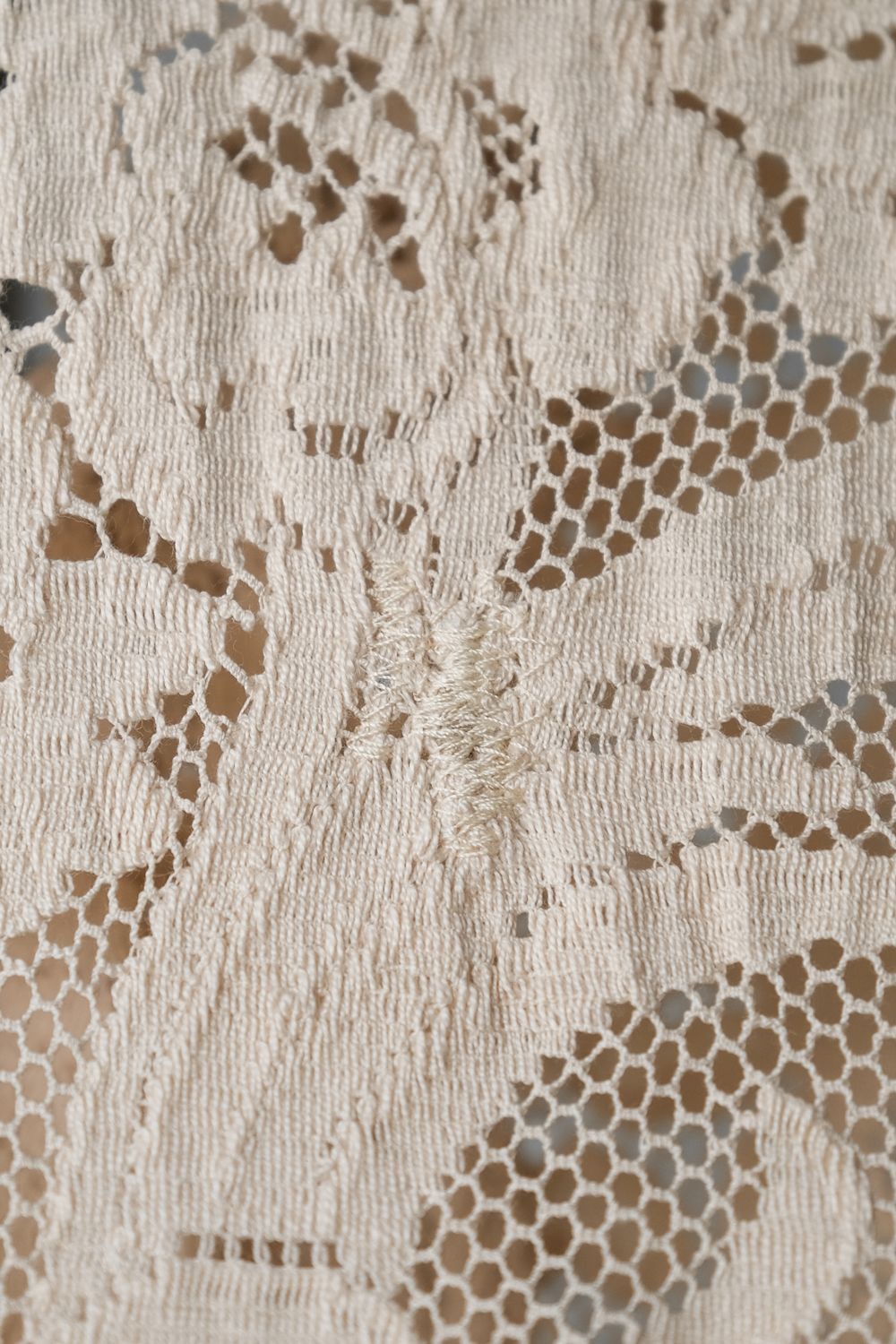 Bode BODE Cotton Lace Shirt - Ecru Size US M / EU 48-50 / 2 - 8 Thumbnail