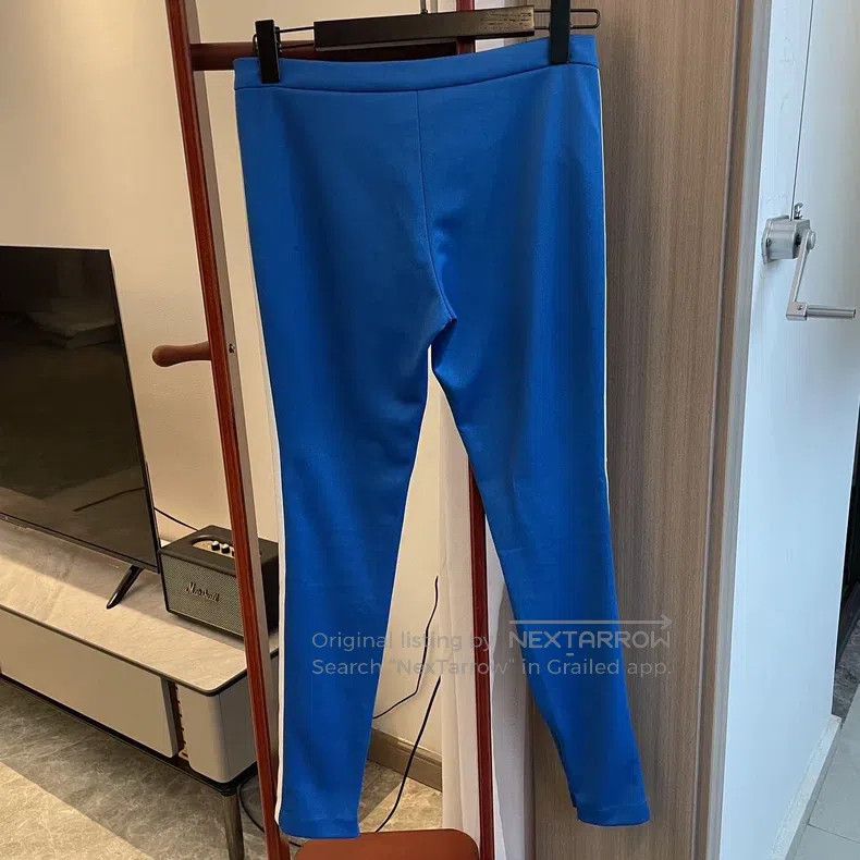 Gucci Gucci SizeS Black side striped casual trousers Size 42" / US 20 - 2 Thumbnail