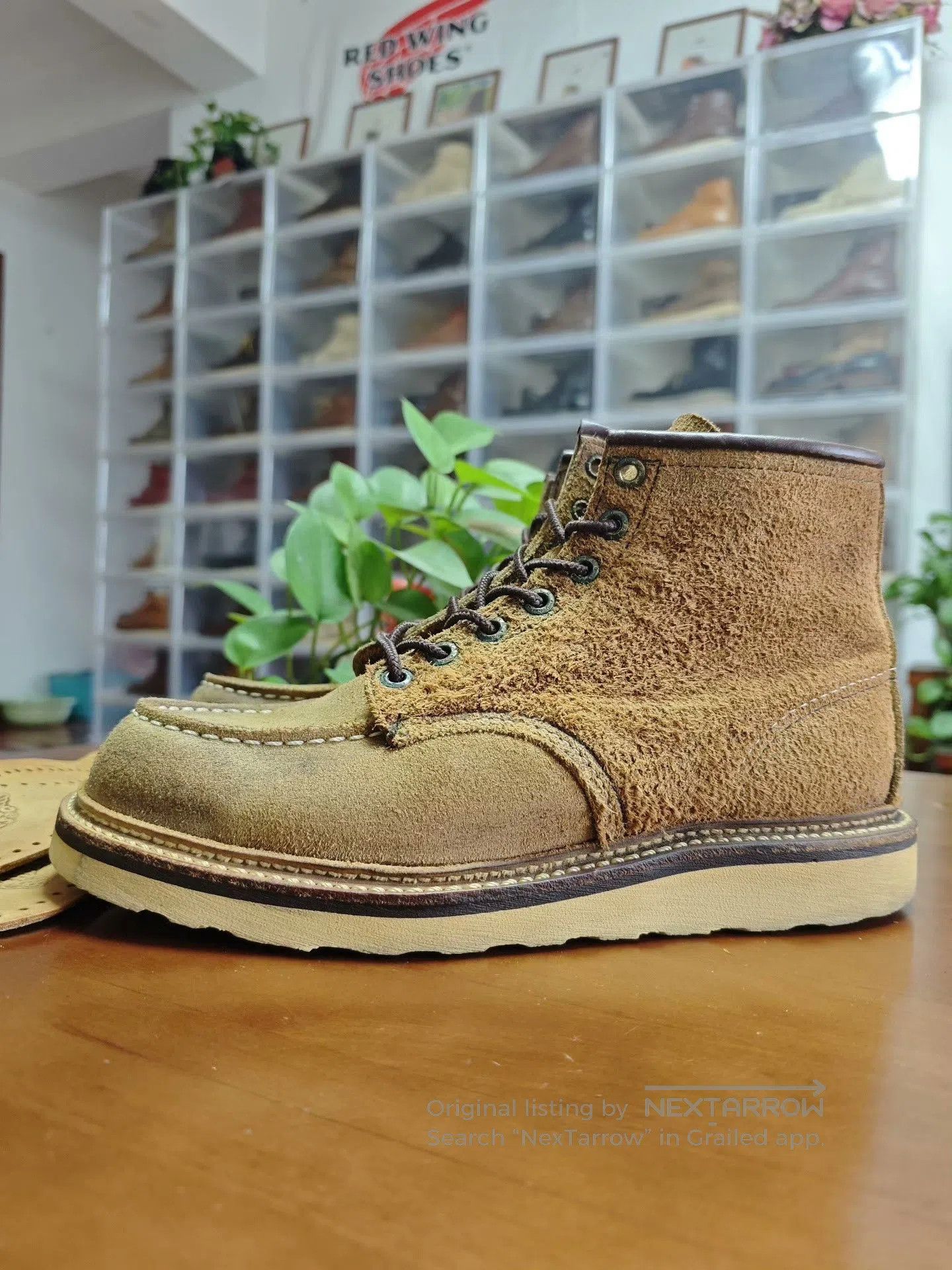 Red Wing Red Wing 1907 Suede Work Boot. Size US 7.5 / EU 40-41 - 4 Thumbnail