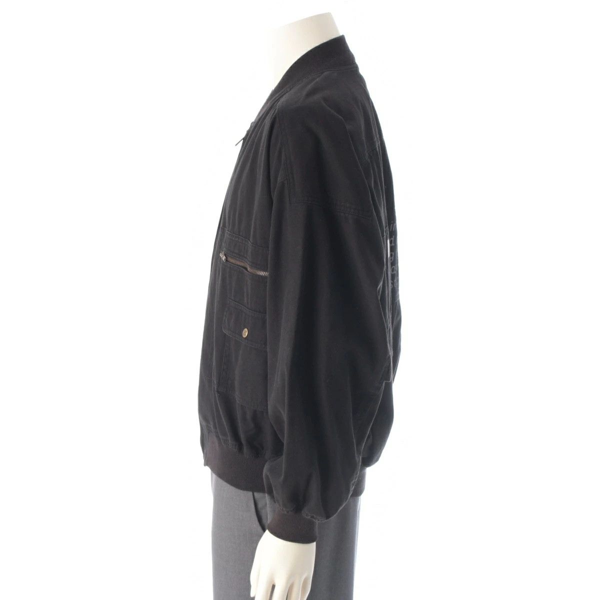 Issey Miyake Vintage I.S Issey Miyake Bomber Jacket Black 9 Size US M / EU 48-50 / 2 - 4 Thumbnail