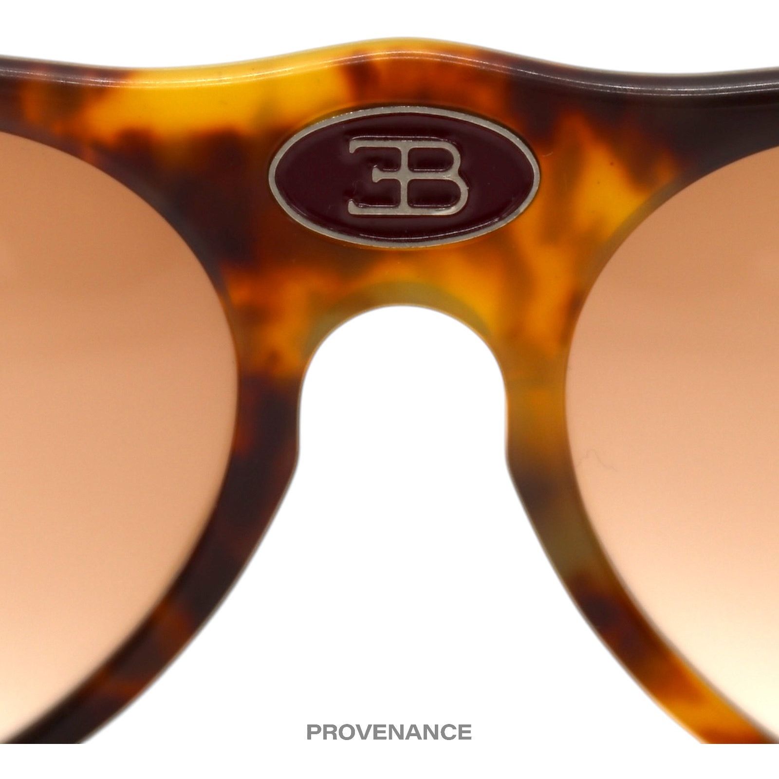 Bugatti 🔴 Bugatti Teardrop Logo Sunglasses - Havanna Brown Size ONE SIZE - 7 Thumbnail