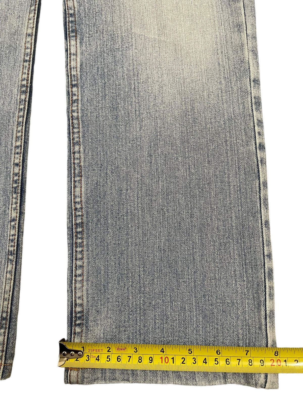 Hysteric Glamour Vintage Japanese Nylaus Bush Pants Style Blue Wash Jeans Size US 30 / EU 46 - 15 Thumbnail