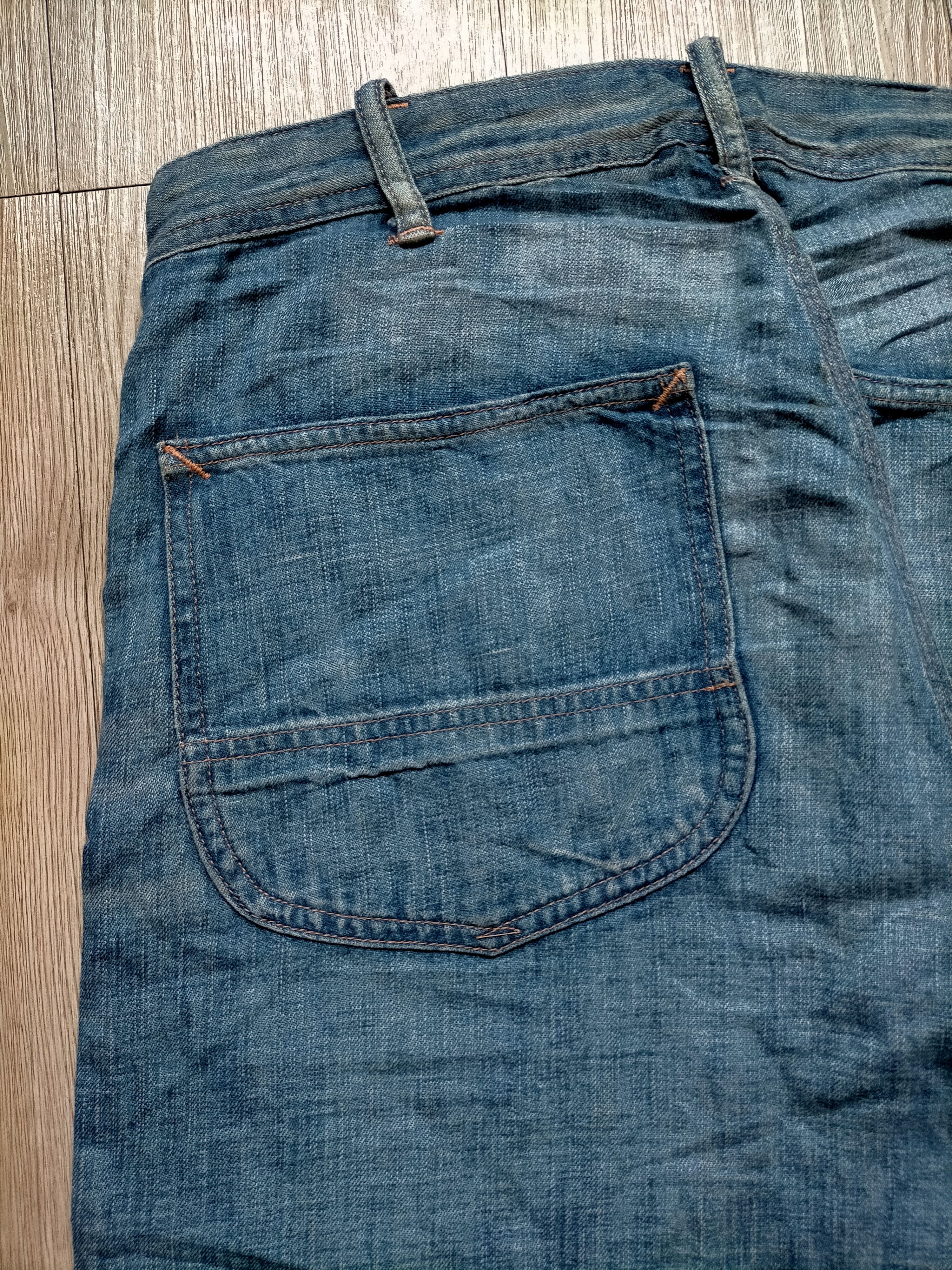 RRL Ralph Lauren ⚡Double RL Patchwork Carpenter Jeans Size US 31 - 14 Thumbnail