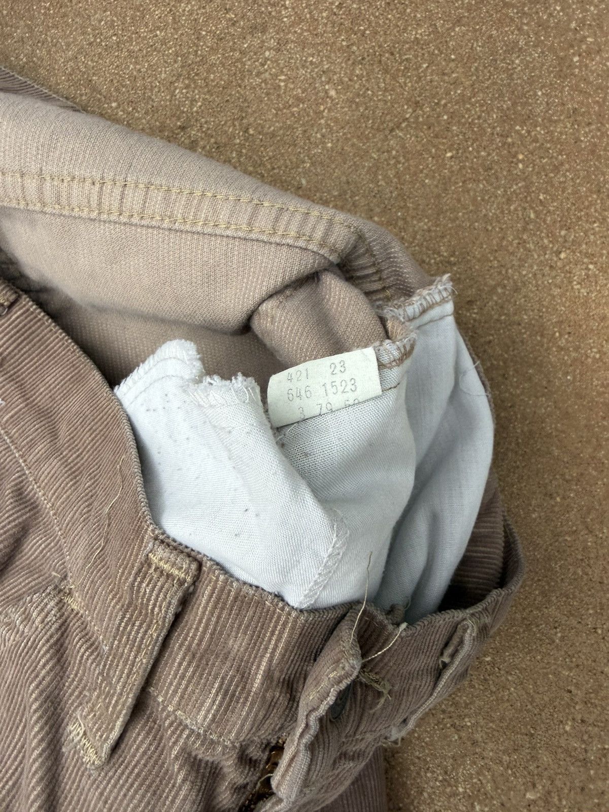 Levi's Vtg 80’s Levi’s 646 Bellbottom Flare Corduroy Pants 32x30 Size US 32 / EU 48 - 6 Thumbnail