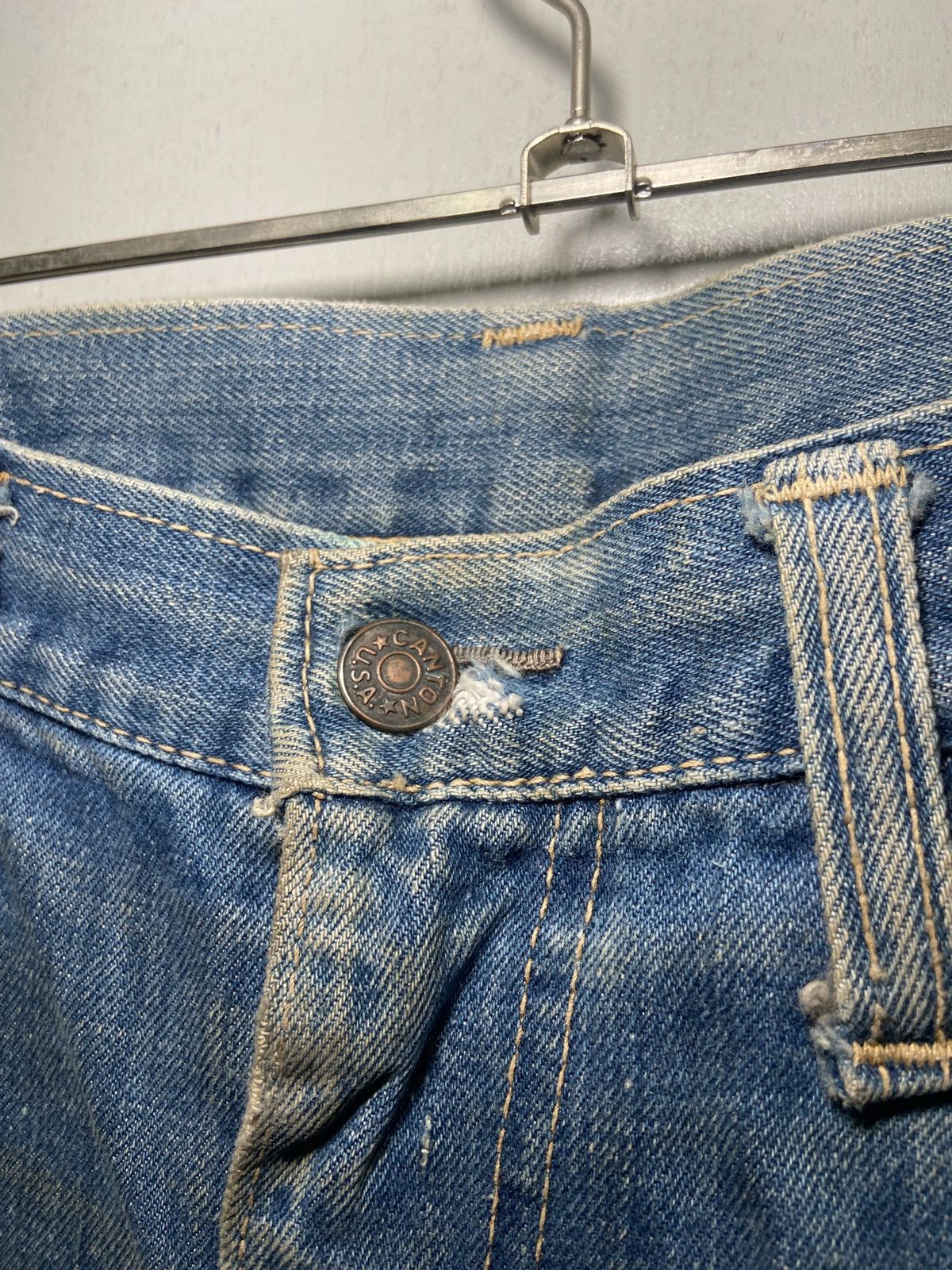 Vintage Vintage X West Canton Made in USA Flare jeans Distressed Size US 34 / EU 50 - 2 Thumbnail